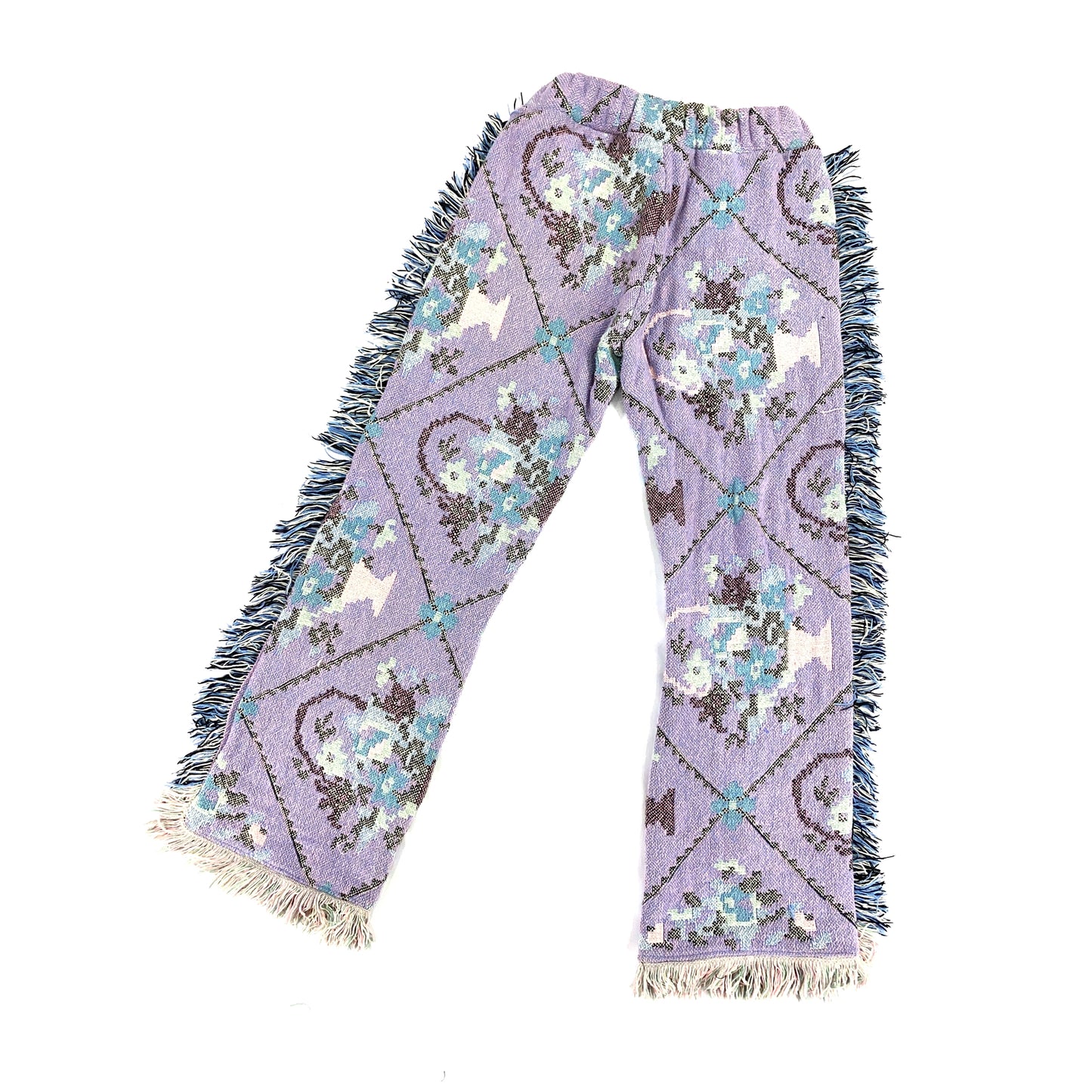 First Tribe Africa Flare Tapestry Pants - FLORAL
