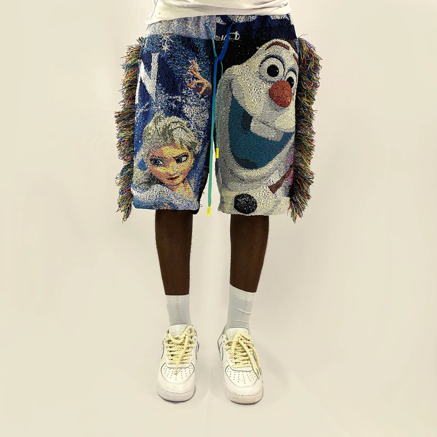 First Tribe Africa Tapestry Shorts - FOZEN EDITION