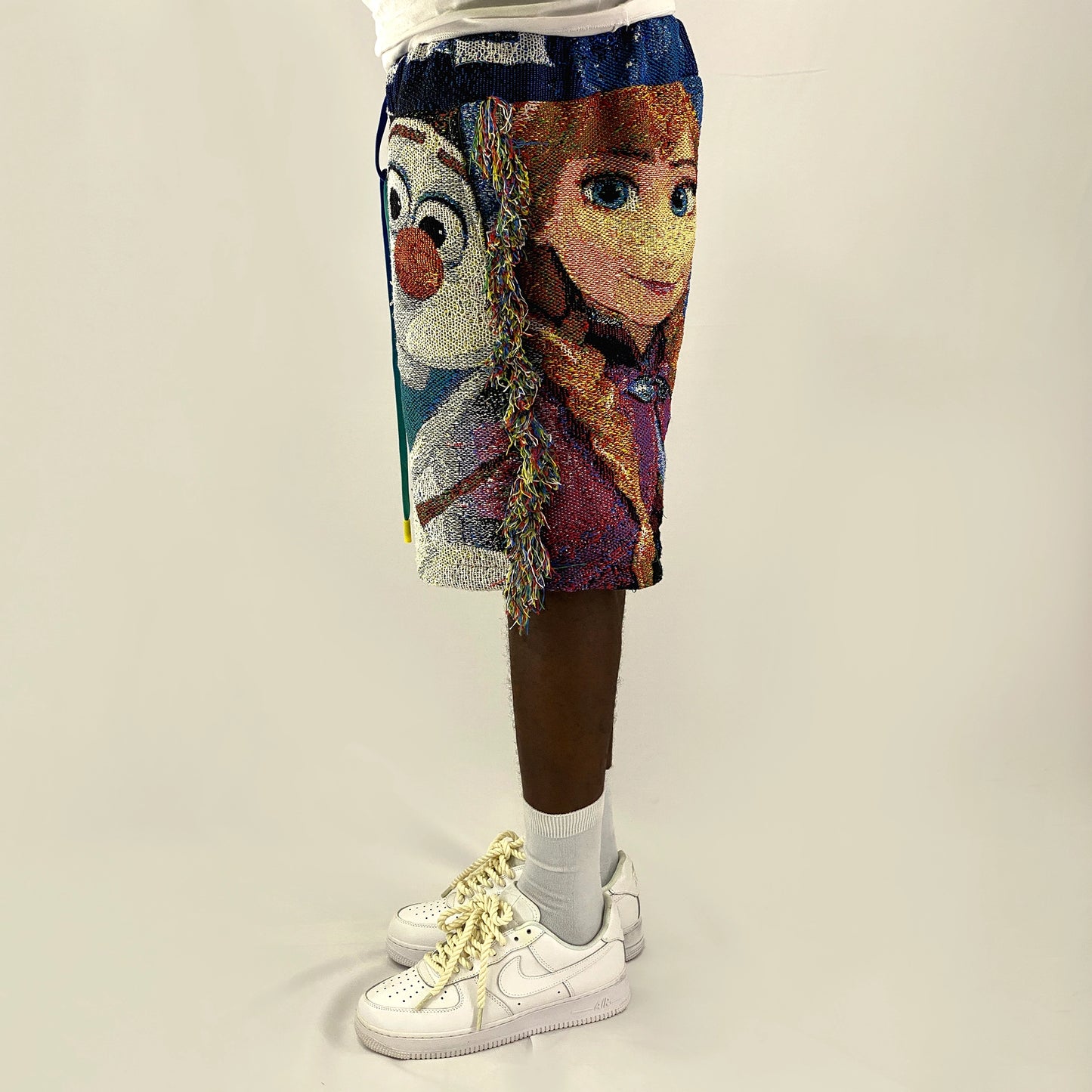 First Tribe Africa Tapestry Shorts - FOZEN EDITION