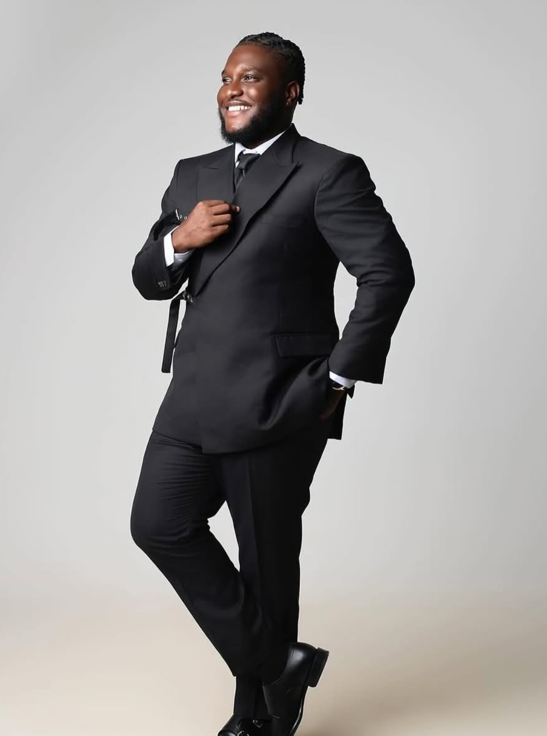 Abstract Tailored Men's Suit