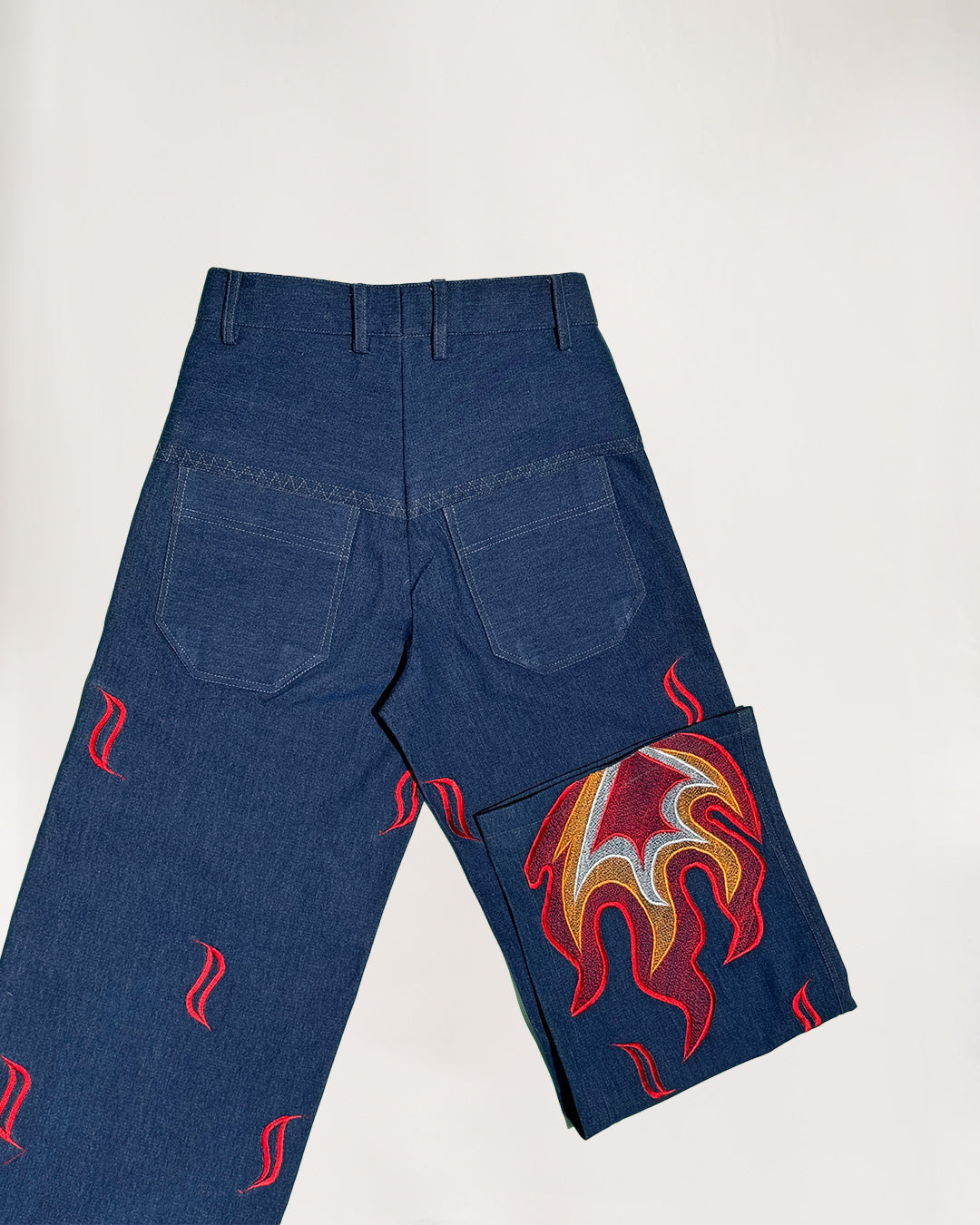 Denim Fire Pants (Men)
