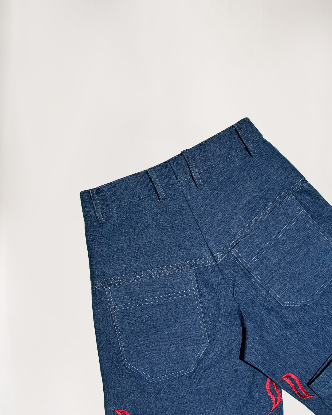 Denim Fire Pants (Men)