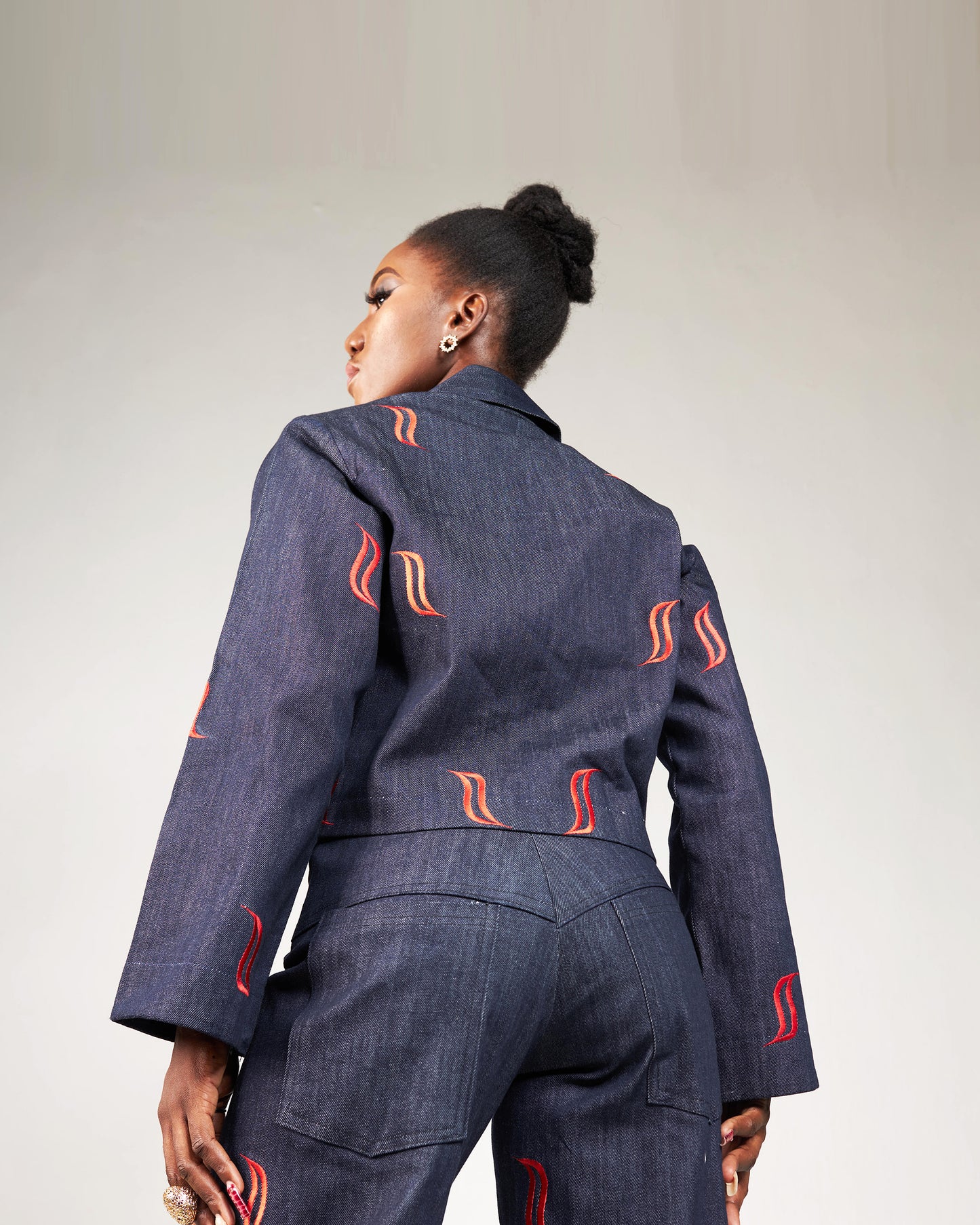 Denim Fire Jacket (Women)