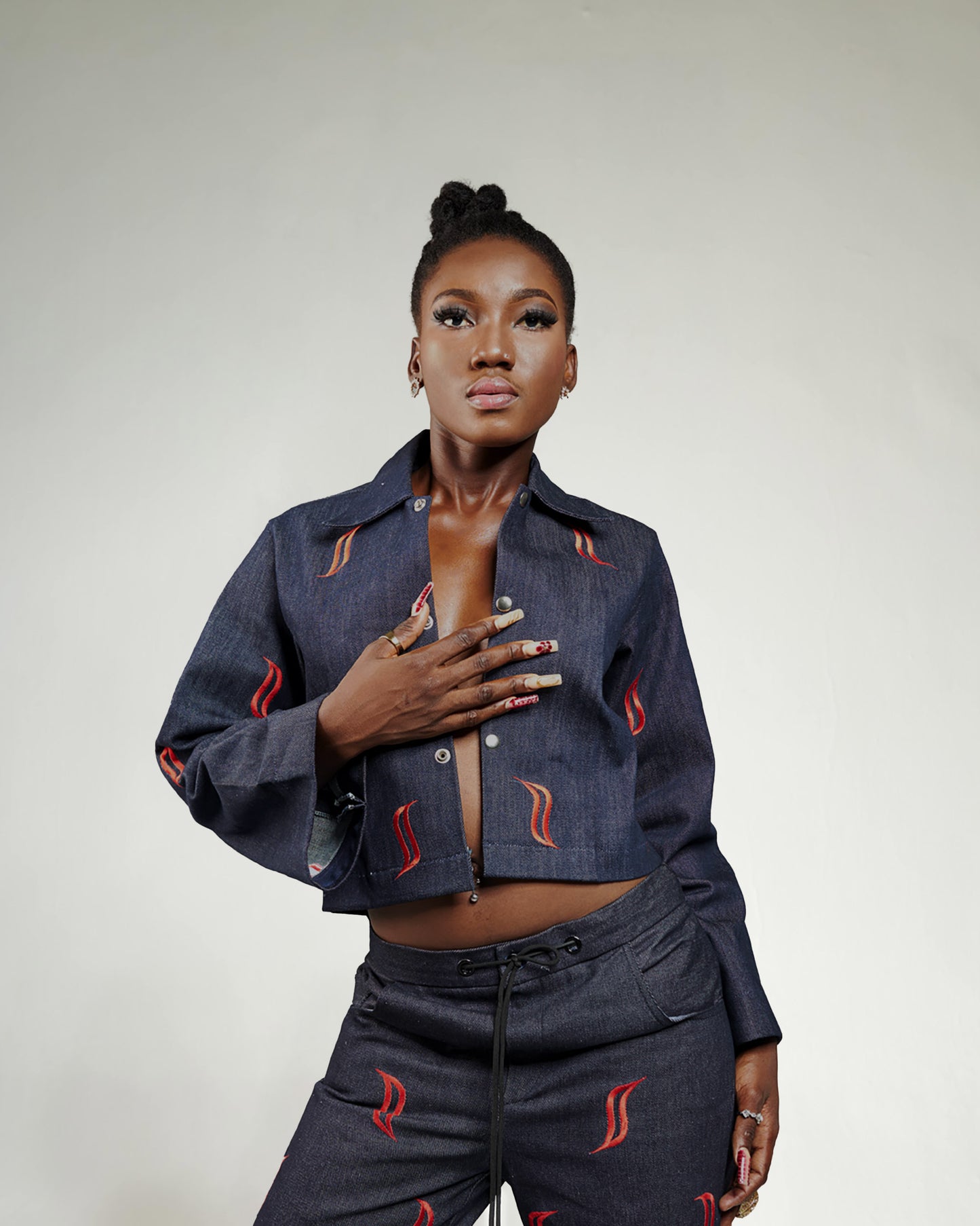 Denim Fire Jacket (Women)