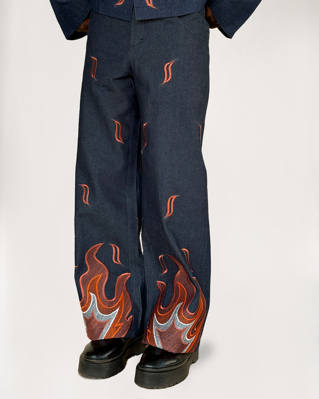 Denim Fire Pants (Men)