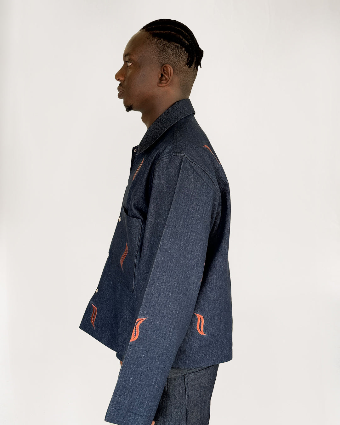 Denim Fire Jacket (Men)