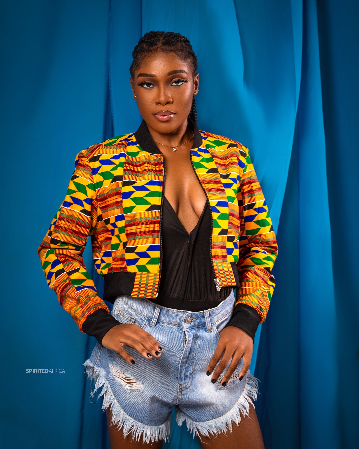 African Bomber Jacket