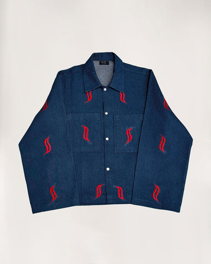 Denim Fire Jacket (Men)